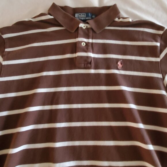 POLO Ralph Lauren Men's XL Polo Shirt - Pink Pony - Picture 3 of 5